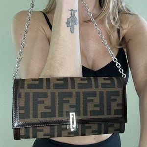 Fendi Monogram wallet on chain